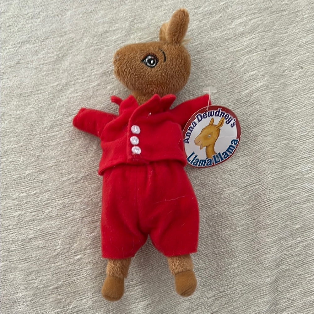 Red Llama Llama Plush Toy